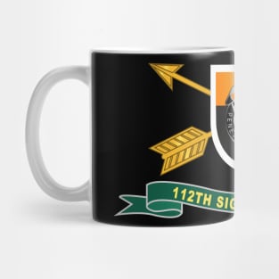 112th Signal Battalion w SF Branch - Flash w Br - Ribbon X 300 Mug